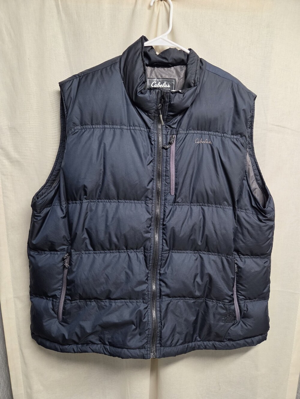 Cabela's Men's Dark Navy Quilted Puffer Vest